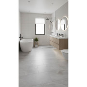 Dalle PVC clipsable sous-couche intégrée - Béton gris - Origine - Mildecor