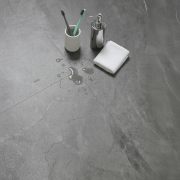 Dalle PVC clipsable sous-couche intégrée - Graphite gris foncé - Origine - Mildecor