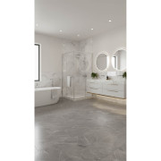 Dalle PVC clipsable sous-couche intégrée - Graphite gris foncé - Origine - Mildecor
