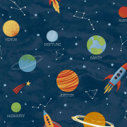 Papier peint intissé Solar System bleu - Imagine - Lutèce - DL27595
