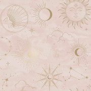 Papier peint intissé Mystic rose or - Imagine - Lutèce - DL27588