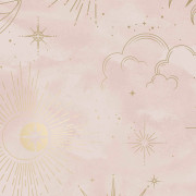 Papier peint intissé Mystic rose or - Imagine - Lutèce - DL27588