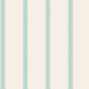 Papier peint intissé Bobbin Stripe bleu vert - Imagine - Lutèce - DL27573