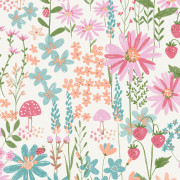Papier peint intissé Flower Garden multicolore - Imagine - Lutèce - DL27561