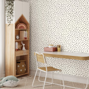 Papier peint intissé Animal Spots noir et blanc - Imagine - Lutèce - DL27542
