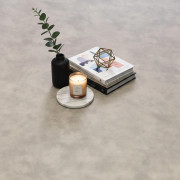 Sol PVC - Bari 591 - Uni gris beige - Texmark - IVC - rouleau 4M