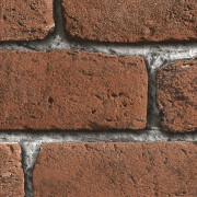 Papier peint intissé CITY BRICK mur de brique marron rouge - Horizons - Ugépa - J18948