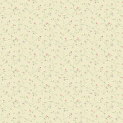 Papier peint vinyle sur intissé Ramage Fleuri rose beige - Miniatures - Lutèce - G67922