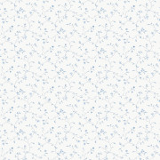 Papier peint vinyle sur intissé Ramage Fleuri bleu - Miniatures - Lutèce - G67920