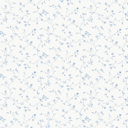 Papier peint vinyle sur intissé Ramage Fleuri bleu - Miniatures - Lutèce - G67920