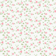 Papier peint vinyle sur intissé Rosier Grimpant rose - Miniatures - Lutèce - G67889