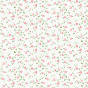 Papier peint vinyle sur intissé Rosier Grimpant rose - Miniatures - Lutèce - G67889