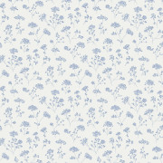 Papier peint vinyle sur intissé Petite Ombelle bleu - Miniatures - Lutèce - G67871