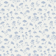 Papier peint vinyle sur intissé Petite Ombelle bleu - Miniatures - Lutèce - G67871
