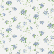 Papier peint vinyle sur intissé Hortensia bleu - Miniatures - Lutèce - G67864