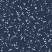 Papier peint vinyle sur intissé Rosier Treille bleu - Miniatures - Lutèce - G67863