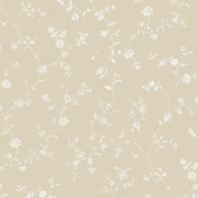 Papier peint vinyle sur intissé Rosier Treille beige - Miniatures - Lutèce - G67860