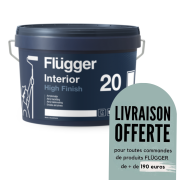 Laque acrylique pour bois et métal - Interior High Finish 20 - FLUGGER