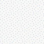 Papier peint vinyle sur intissé Allover Feuille bleu - Miniatures - Lutèce - G68720