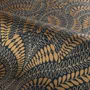 Papier peint intissé Felix noir or - Isadora - Casamance - 75821324