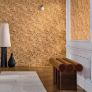 Papier peint intissé Léontine ambre or - Isadora - Casamance - 70681834