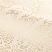 Papier peint intissé Léontine ivoire doré - Isadora - Casamance - 70681426