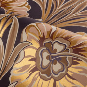 Papier peint intissé Isadora noir doré - Isadora - Casamance - 70370406