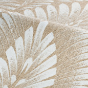 Papier peint vinyle sur intissé Alisio latte - Lanzea - Casamance - 75470814
