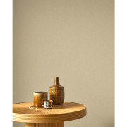 Papier peint vinyle sur intissé Arole beige sable - Rituel - Casadeco - RITU201971204