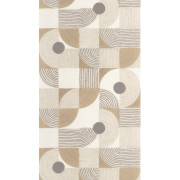 Papier peint vinyle sur intissé Elément beige raphia - Rituel - Casadeco - RITU201921319