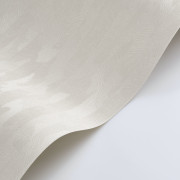 Papier peint vinyle sur intissé Arole blanc coton - Rituel - Casadeco - RITU201970491