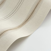 Papier peint vinyle sur intissé Variation blanc craie - Rituel - Casadeco - RITU201960131