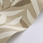 Papier peint vinyle sur intissé Alba cappuccino - Rituel - Casadeco - RITU201951729