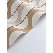 Papier peint vinyle sur intissé Neora rose nude - Rituel - Casadeco - RITU201944180