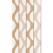 Papier peint vinyle sur intissé Neora rose nude - Rituel - Casadeco - RITU201944180
