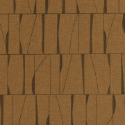 Papier peint vinyle sur intissé Otavia cognac - Rituel - Casadeco - RITU201932733