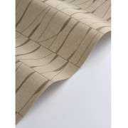Papier peint vinyle sur intissé Otavia beige lin - Rituel - Casadeco - RITU201932562