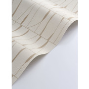 Papier peint vinyle sur intissé Otavia beige sable - Rituel - Casadeco - RITU201932248