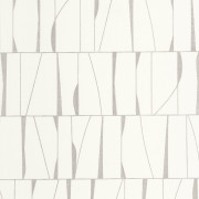 Papier peint vinyle sur intissé Otavia blanc craie - Rituel - Casadeco - RITU201931120