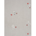 Papier peint Oursons et Cubes rouge - DOUCE NUIT - Casadeco - DCN22748126