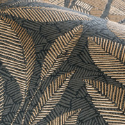 Papier peint intissé Gustav anthracite or - Isadora - Casamance - 74772854