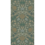 Papier peint intissé Hippolyte vert de gris - Isadora - Casamance - 70450712