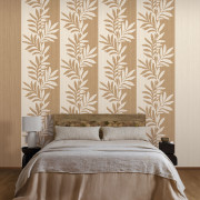 Papier peint vinyle sur intissé Zebrano chêne - Lanzea - Casamance - 75763670