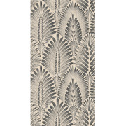 Papier peint vinyle sur intissé Alisio sable anthracite - Lanzea - Casamance - 75470916