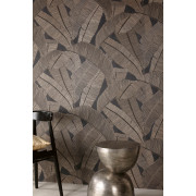 Papier peint intissé Banyan Coffee - Serica - Masureel - RIC203
