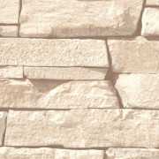 Papier peint vinyle sur intissé Stone Wall mur de pierre - Nomad - Grandeco - 115403