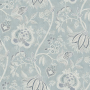 Papier peint intissé Fleur Indienne bleu ciel - Aristide - Lutèce - 3852-4