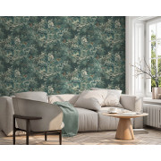 Papier peint intissé Feuillage Tapisserie vert - Aristide - Lutèce - 3850-1