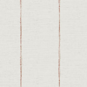 Papier peint intissé Fine Rayure Plumetis terracotta - Aristide - Lutèce - 488-3