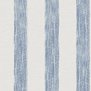 Papier peint intissé Large Rayure Plumetis bleu - Aristide - Lutèce - 487-5
